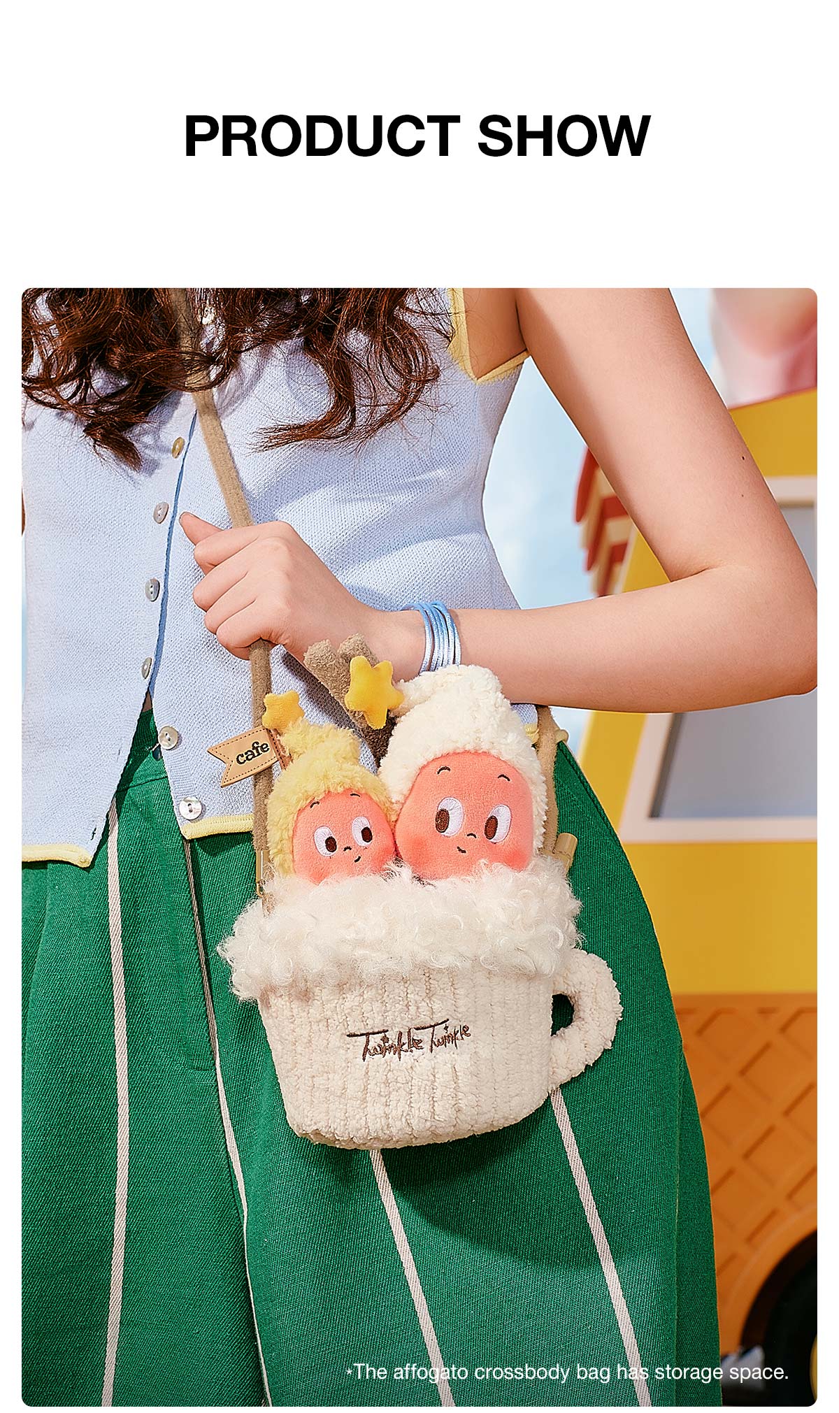 MOON GELATO Series-Affogato Crossbody Bag β details