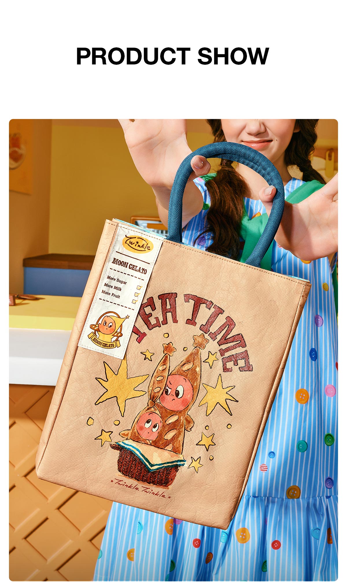 MOON GELATO Series-Lunch Bag – details