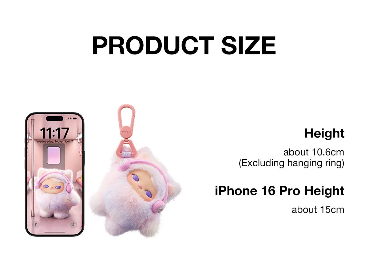 Pucky Closed for Today Series-Vinyl Plush Pendant Blind Box β details