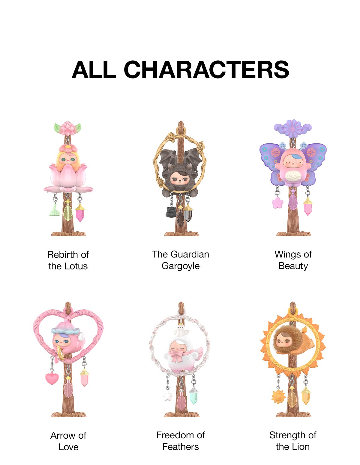 PUCKY Dreamy Wishes Series Figures β details