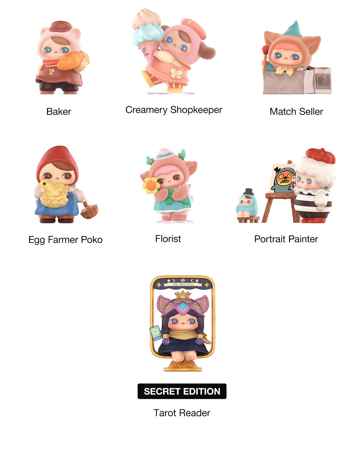 PUCKY Fairies' Market Series Figures β details