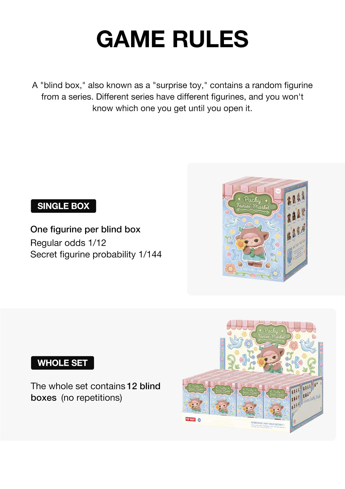 PUCKY Fairies' Market Series Figures β details