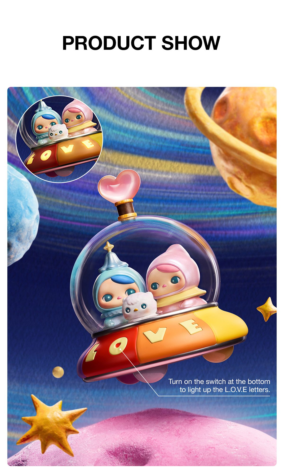 PUCKY Love Across Galaxies Figure – details