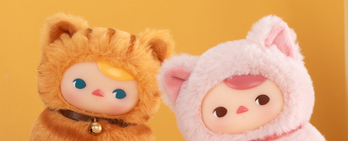 PUCKY Roly-Poly Kitty Series-Vinyl Plush Blind Box – details