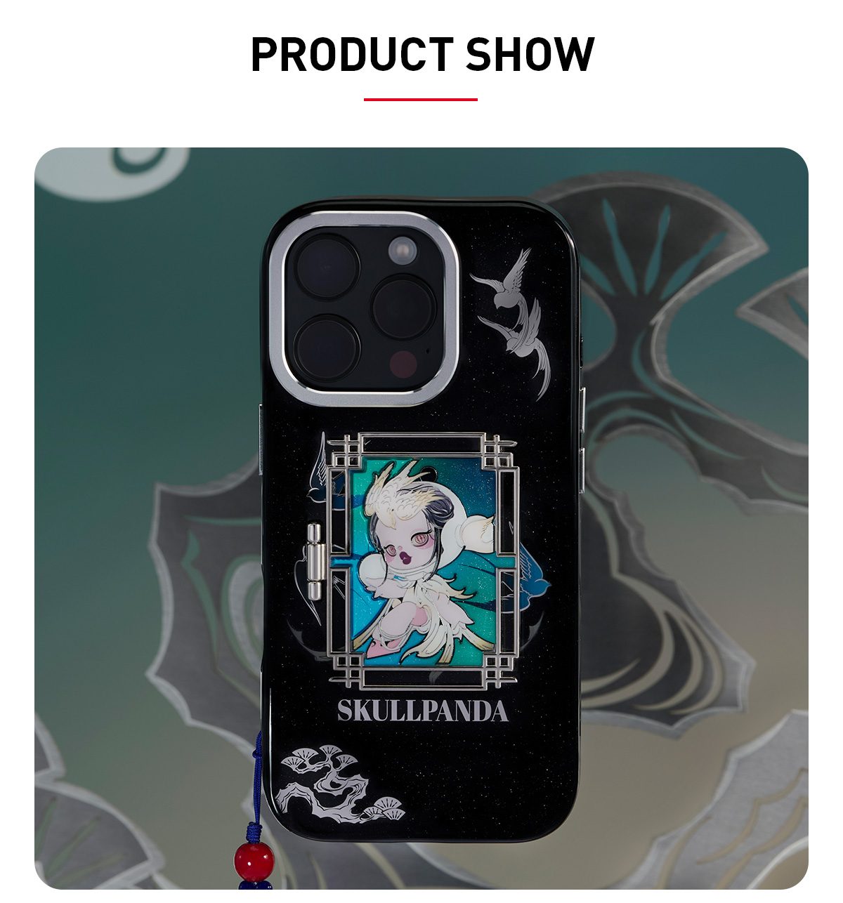SKULLPANDA The Mirage Series Phone Case – details