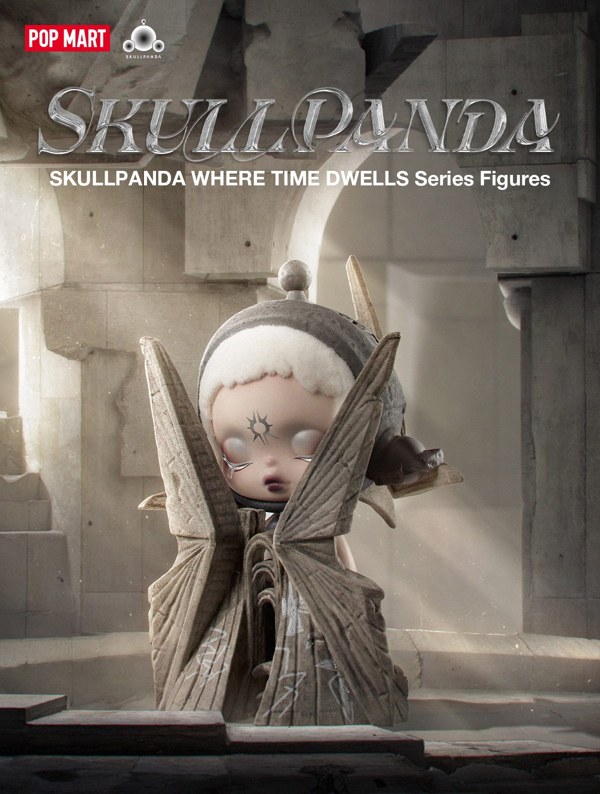 SKULLPANDA WHERE TIME DWELLS Series Figures – details
