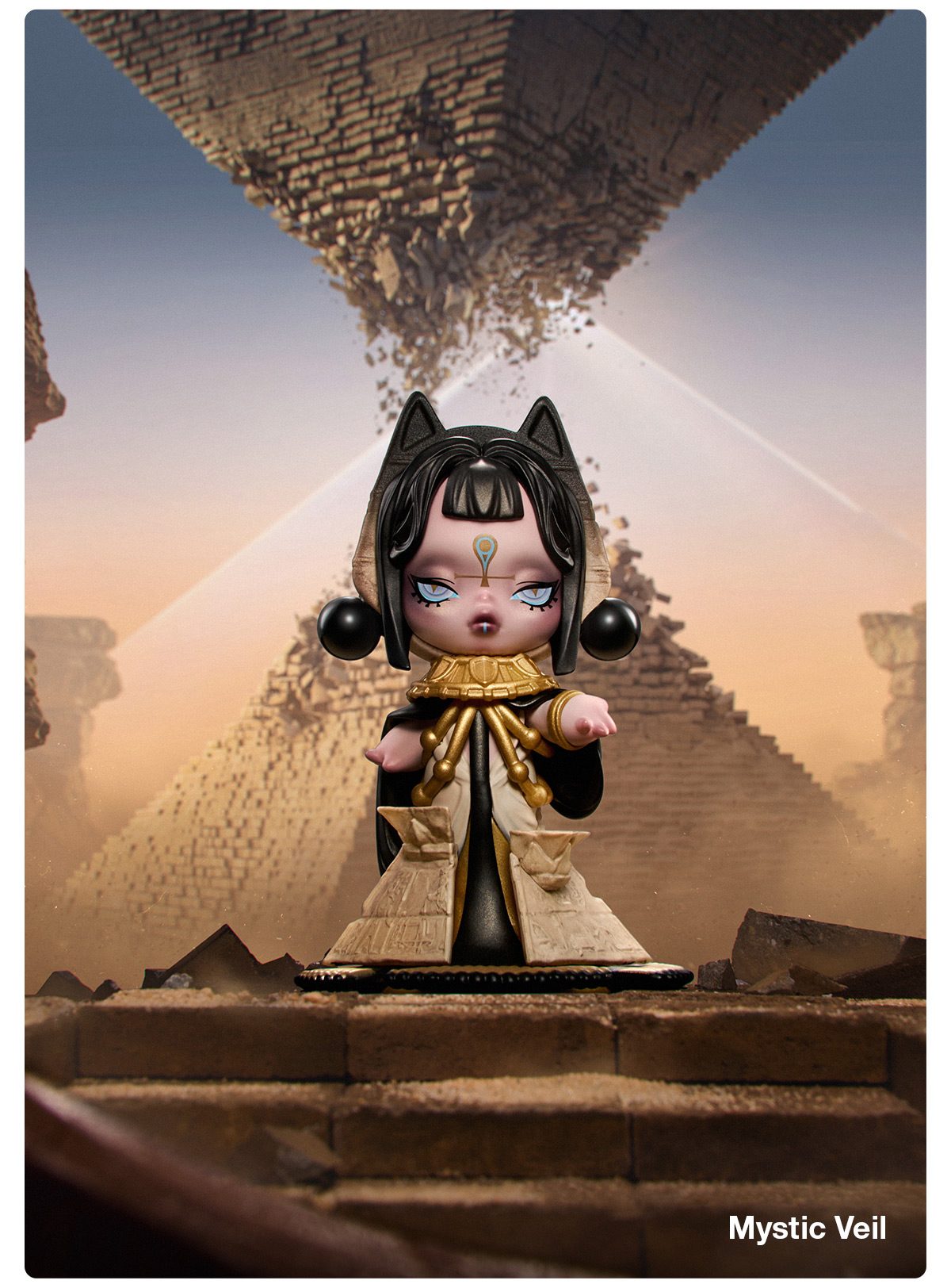 SKULLPANDA WHERE TIME DWELLS Series Figures – details