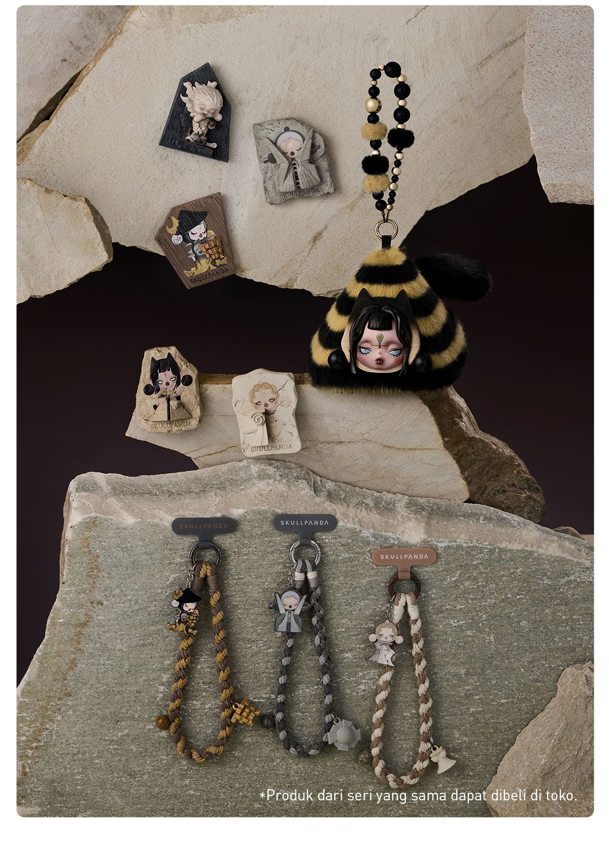 SKULLPANDA WHERE TIME DWELLS Series Phone Lanyard β details