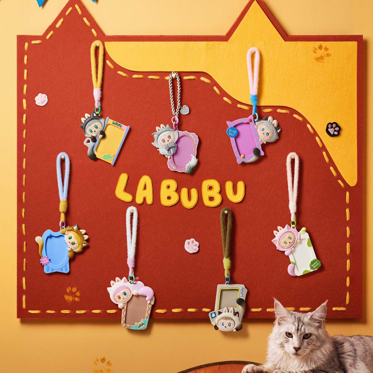 THE MONSTERS CAT MODE ON SERIES - Card Holder Blind Box THE MONSTERS CAT MODE ON SERIES - Card Holder Blind Box