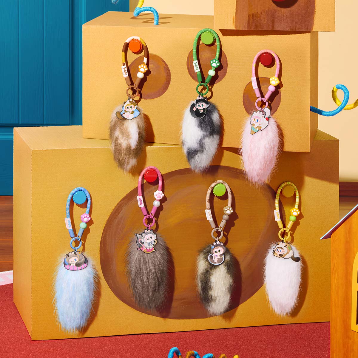 THE MONSTERS CAT MODE ON SERIES - Pendant Blind Box THE MONSTERS CAT MODE ON SERIES - Pendant Blind Box
