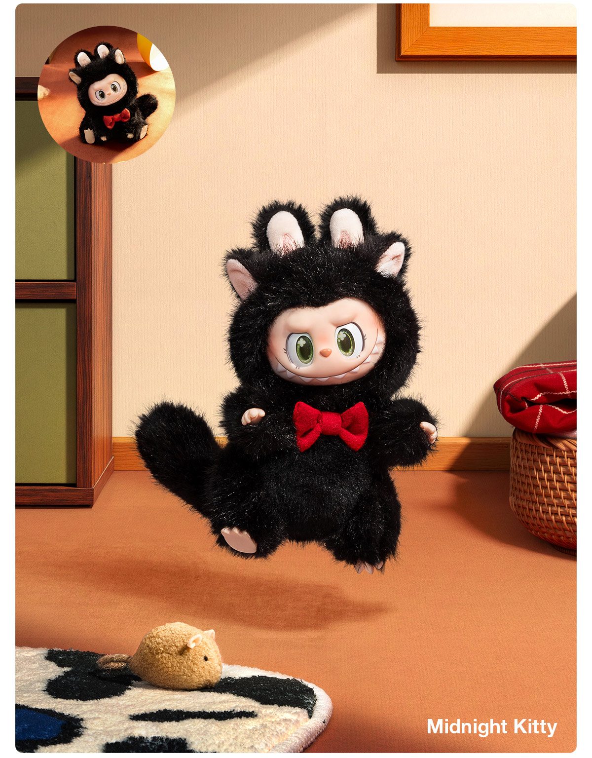 THE MONSTERS CAT MODE ON SERIES - Vinyl Plush Pendant Blind Box – details