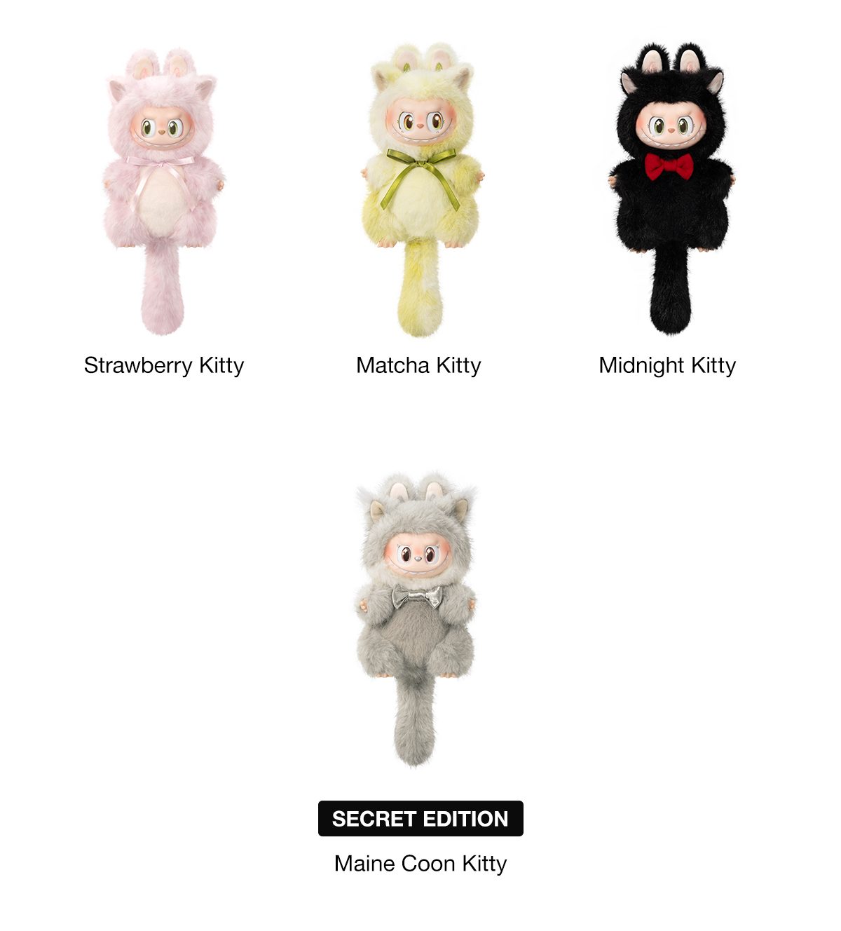 THE MONSTERS CAT MODE ON SERIES - Vinyl Plush Pendant Blind Box – details