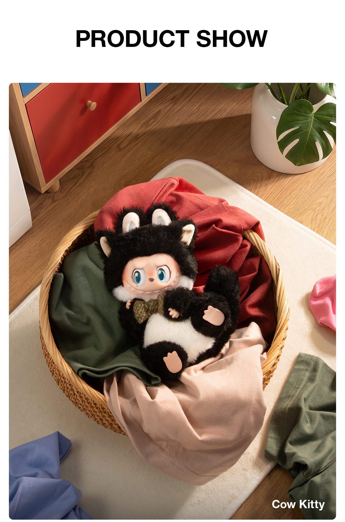 THE MONSTERS CAT MODE ON SERIES - Vinyl Plush Pendant Blind Box – details