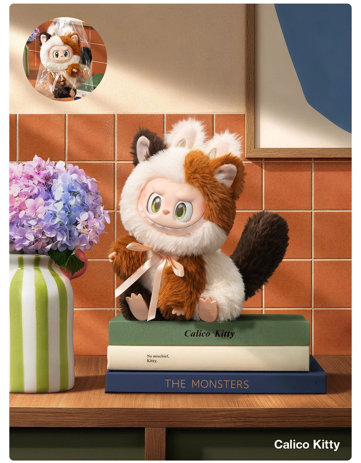 THE MONSTERS CAT MODE ON SERIES - Vinyl Plush Pendant Blind Box – details