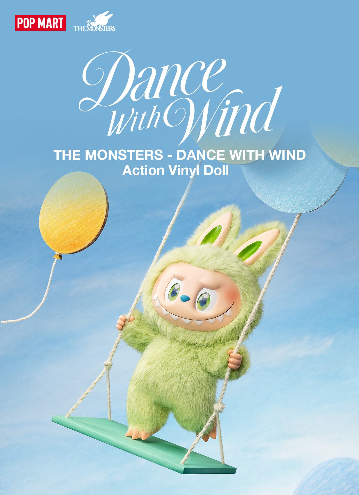 THE MONSTERS - DANCE WITH WIND Action Vinyl Doll β details