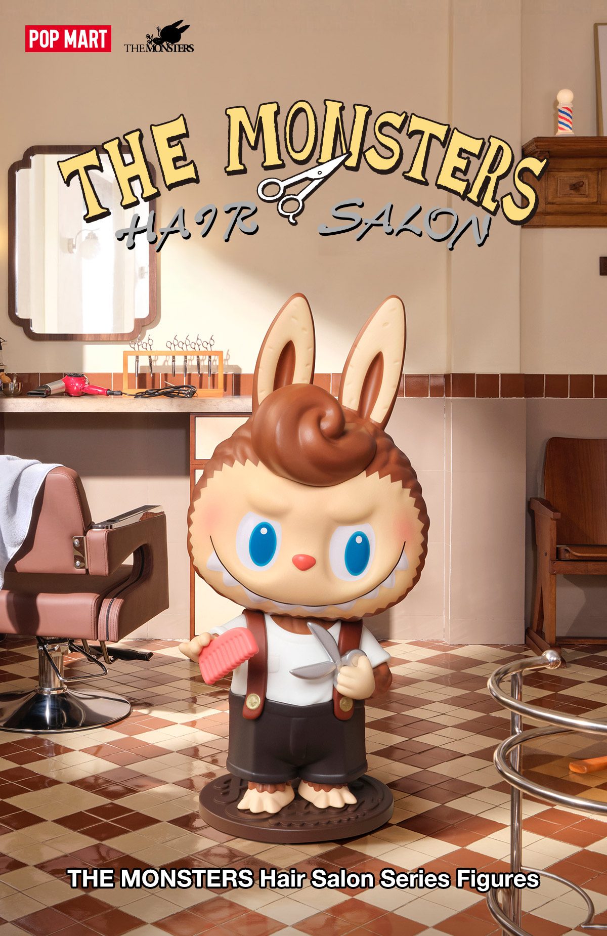 THE MONSTERS Hair Salon Series Figures – details