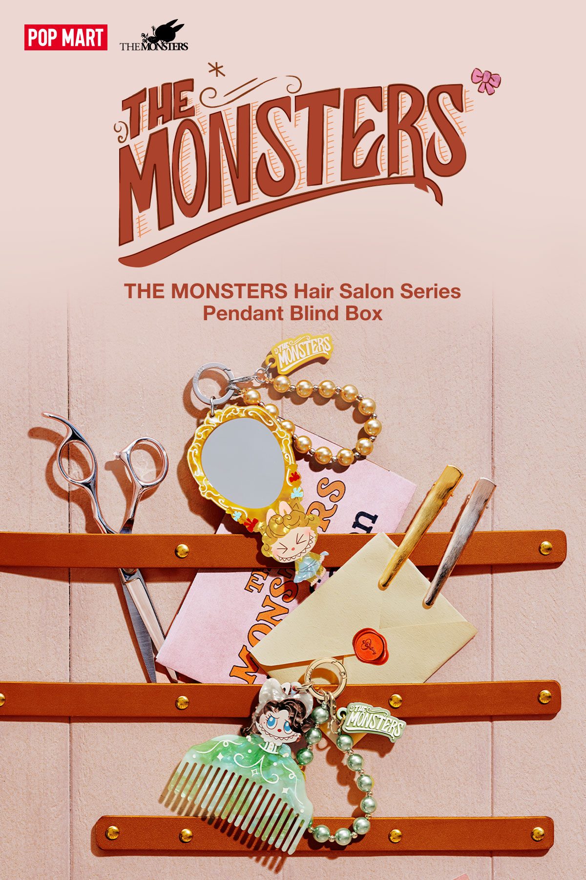 THE MONSTERS Hair Salon Series - Pendant Blind Box β details
