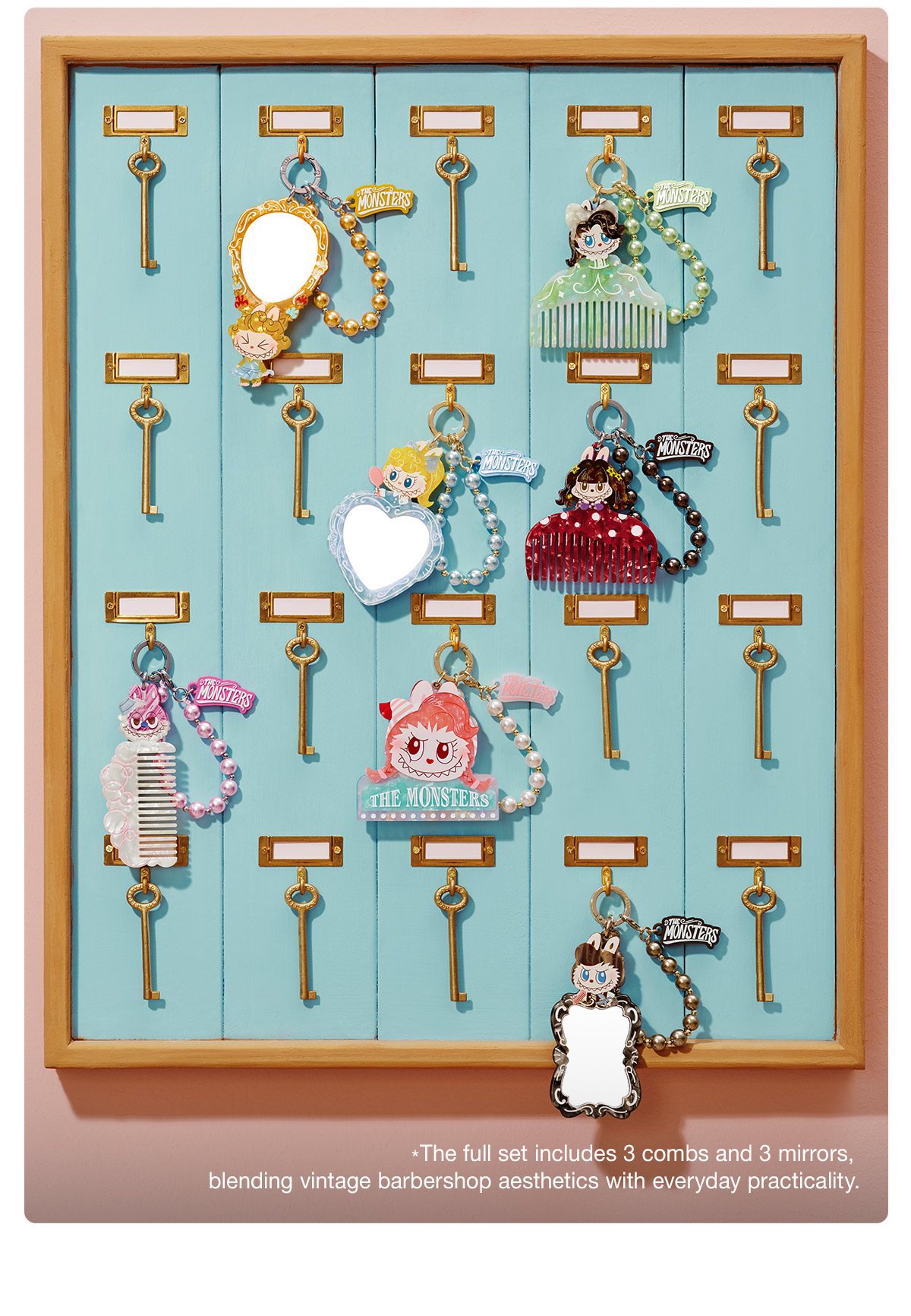 THE MONSTERS Hair Salon Series - Pendant Blind Box β details