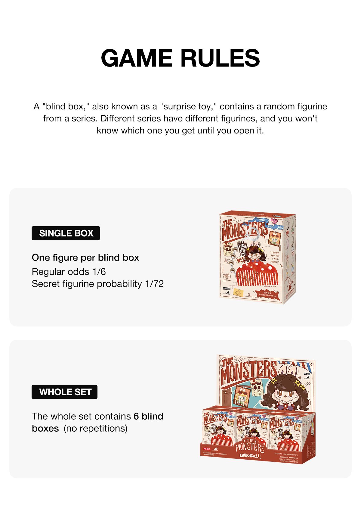 THE MONSTERS Hair Salon Series - Pendant Blind Box β details