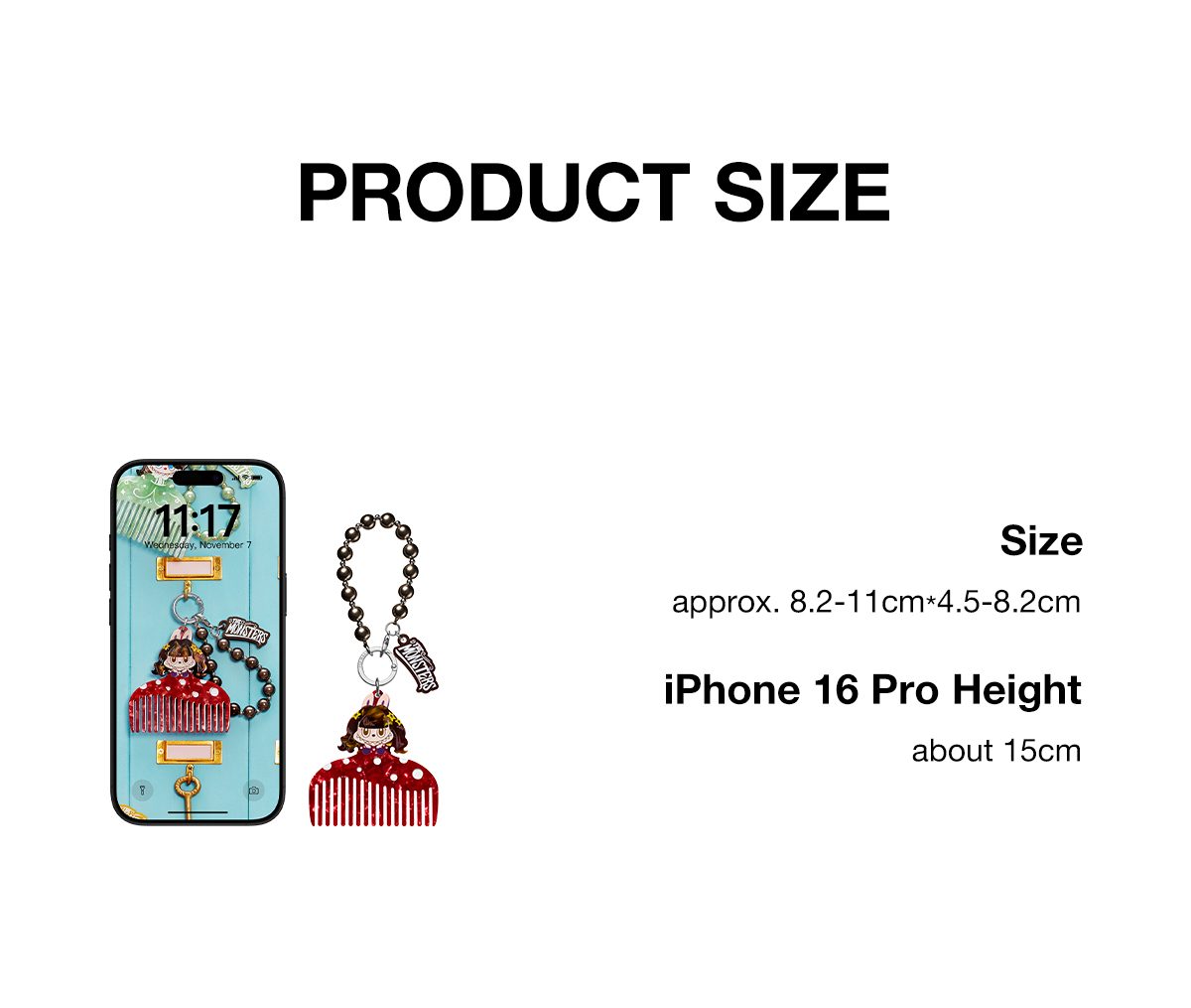 THE MONSTERS Hair Salon Series - Pendant Blind Box β details