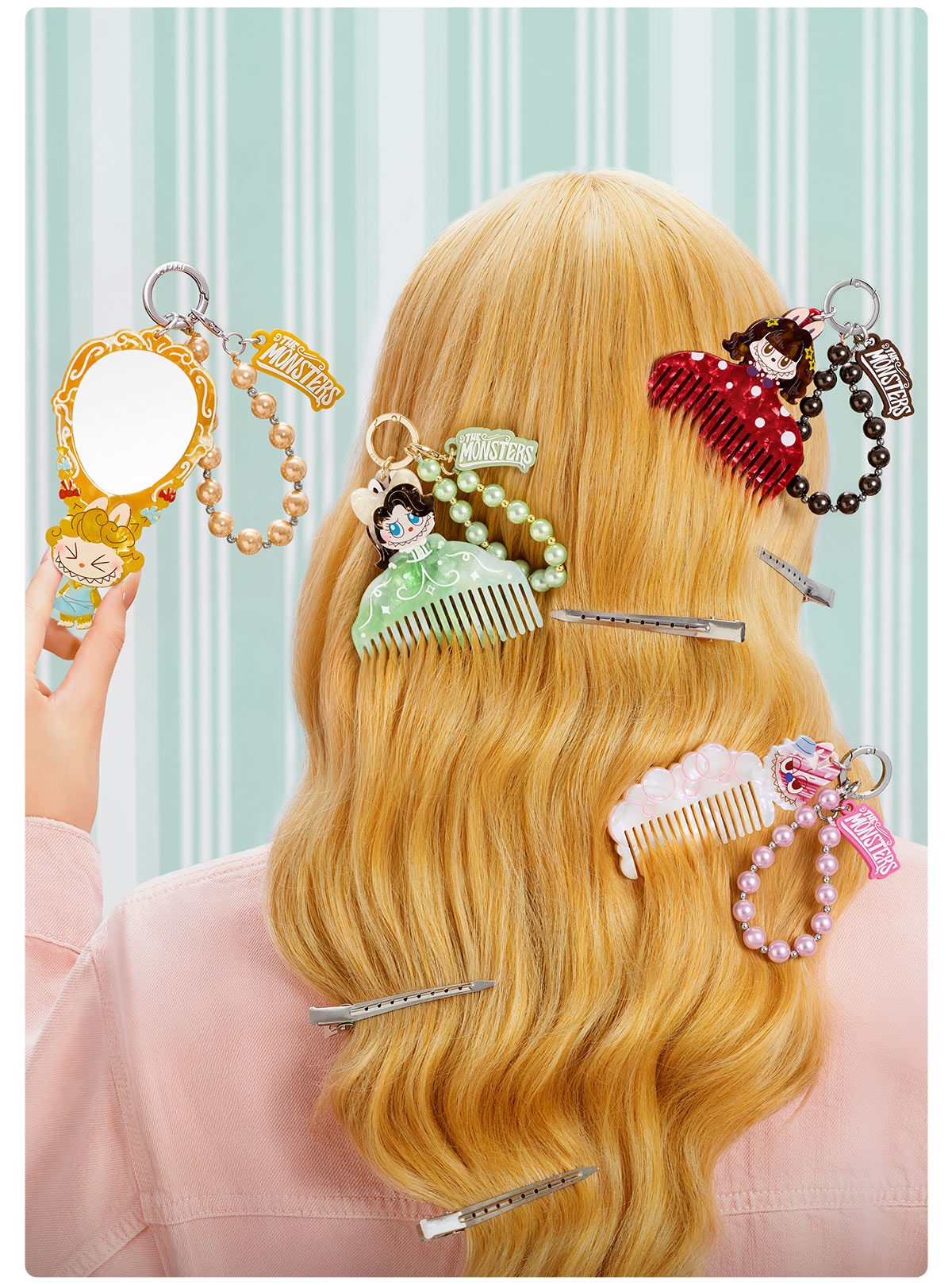 THE MONSTERS Hair Salon Series - Pendant Blind Box β details