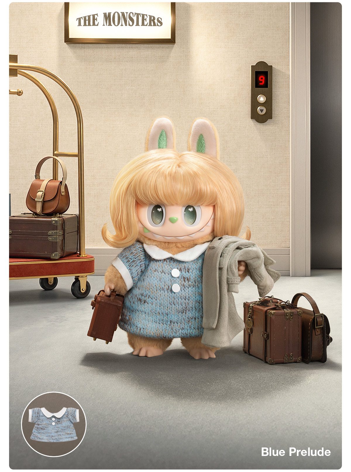 THE MONSTERS Hair Salon Series - Vinyl Plush Pendant Blind Box – details