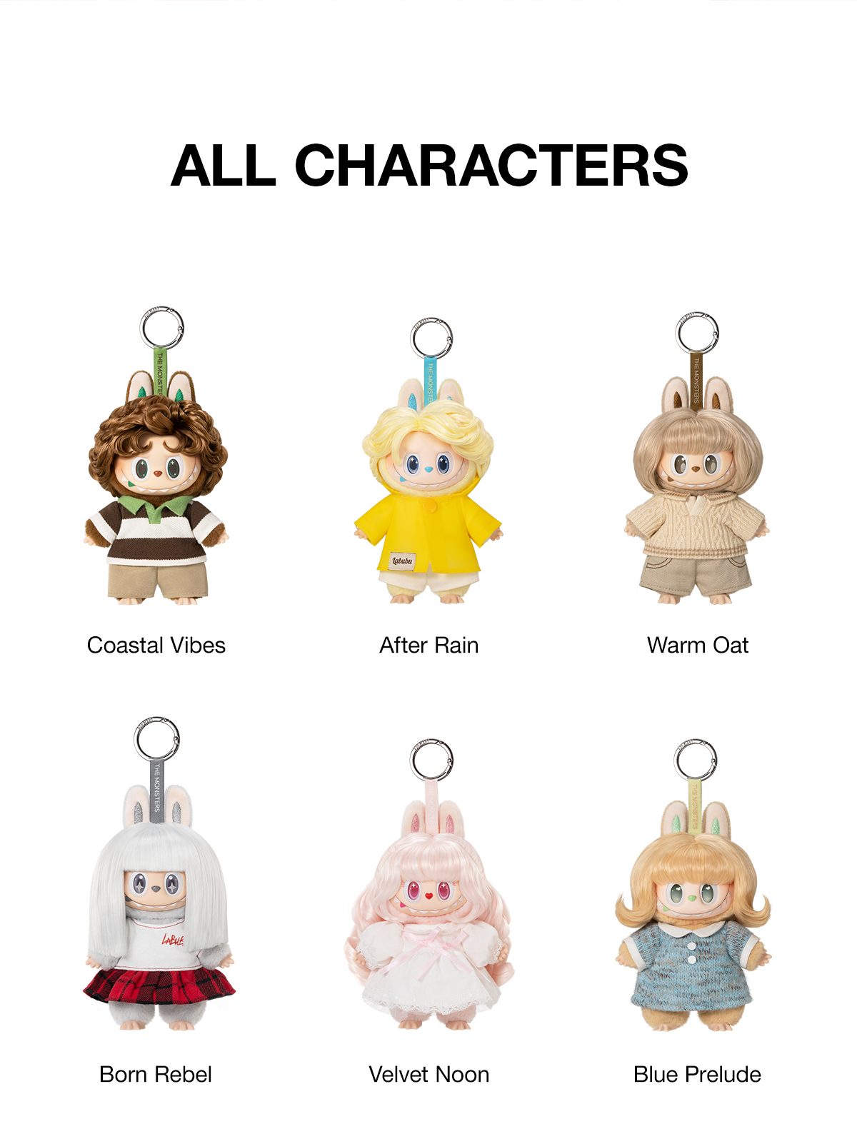 THE MONSTERS Hair Salon Series - Vinyl Plush Pendant Blind Box – details