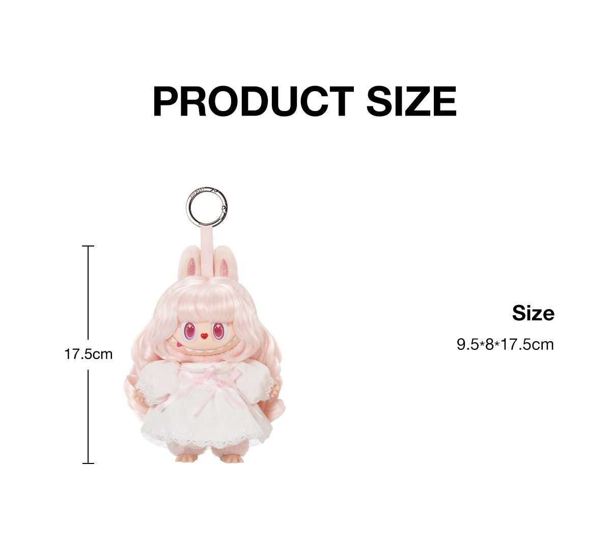 THE MONSTERS Hair Salon Series - Vinyl Plush Pendant Blind Box – details