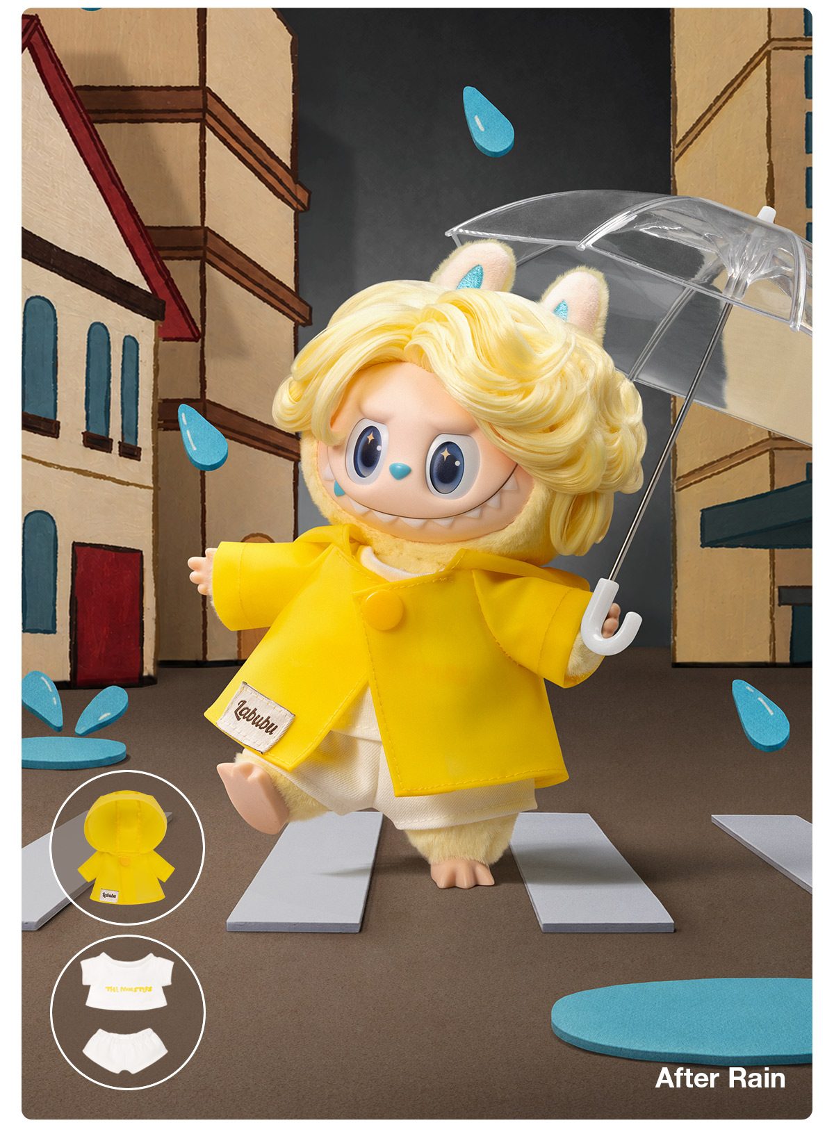 THE MONSTERS Hair Salon Series - Vinyl Plush Pendant Blind Box – details