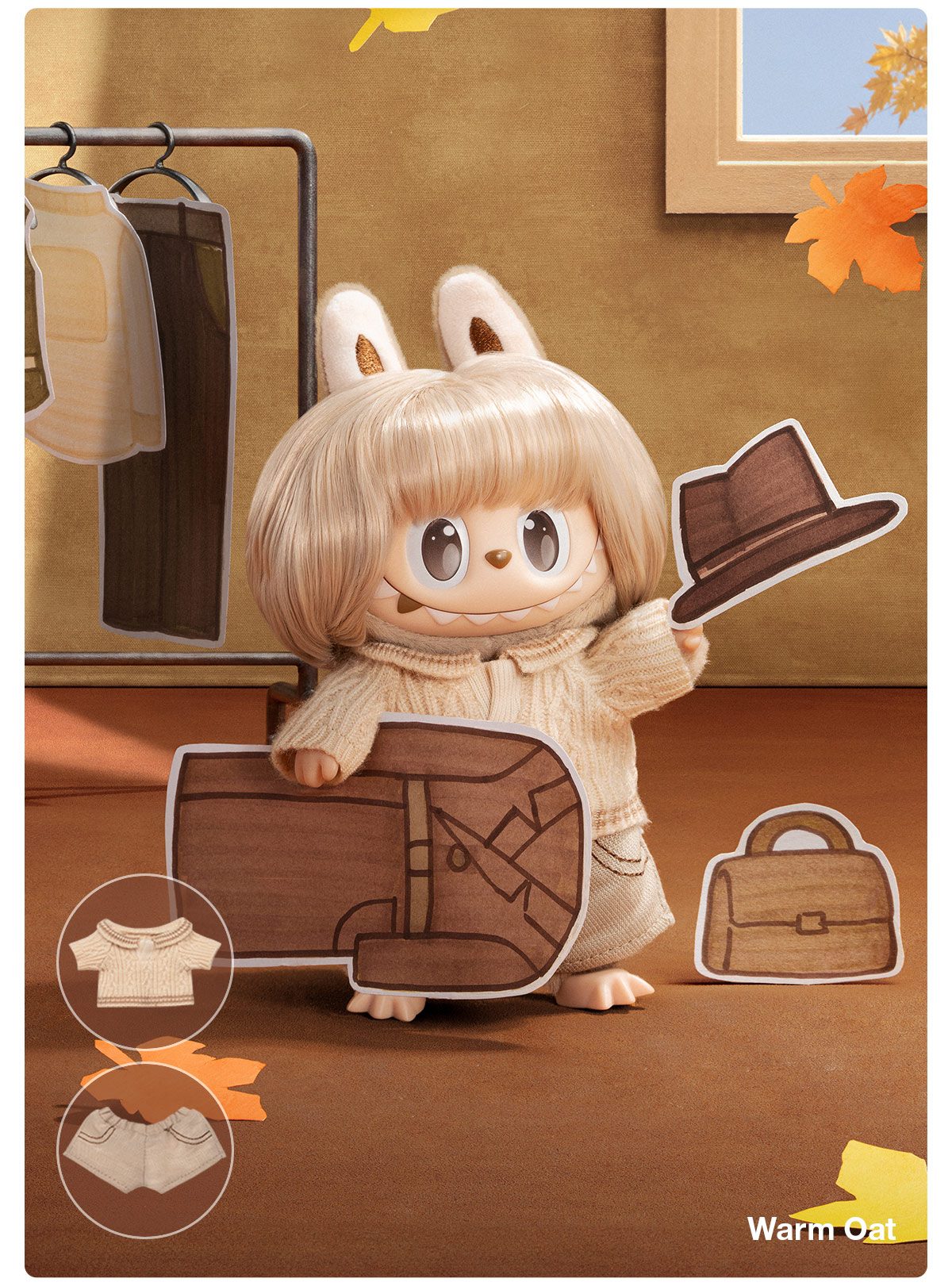THE MONSTERS Hair Salon Series - Vinyl Plush Pendant Blind Box – details