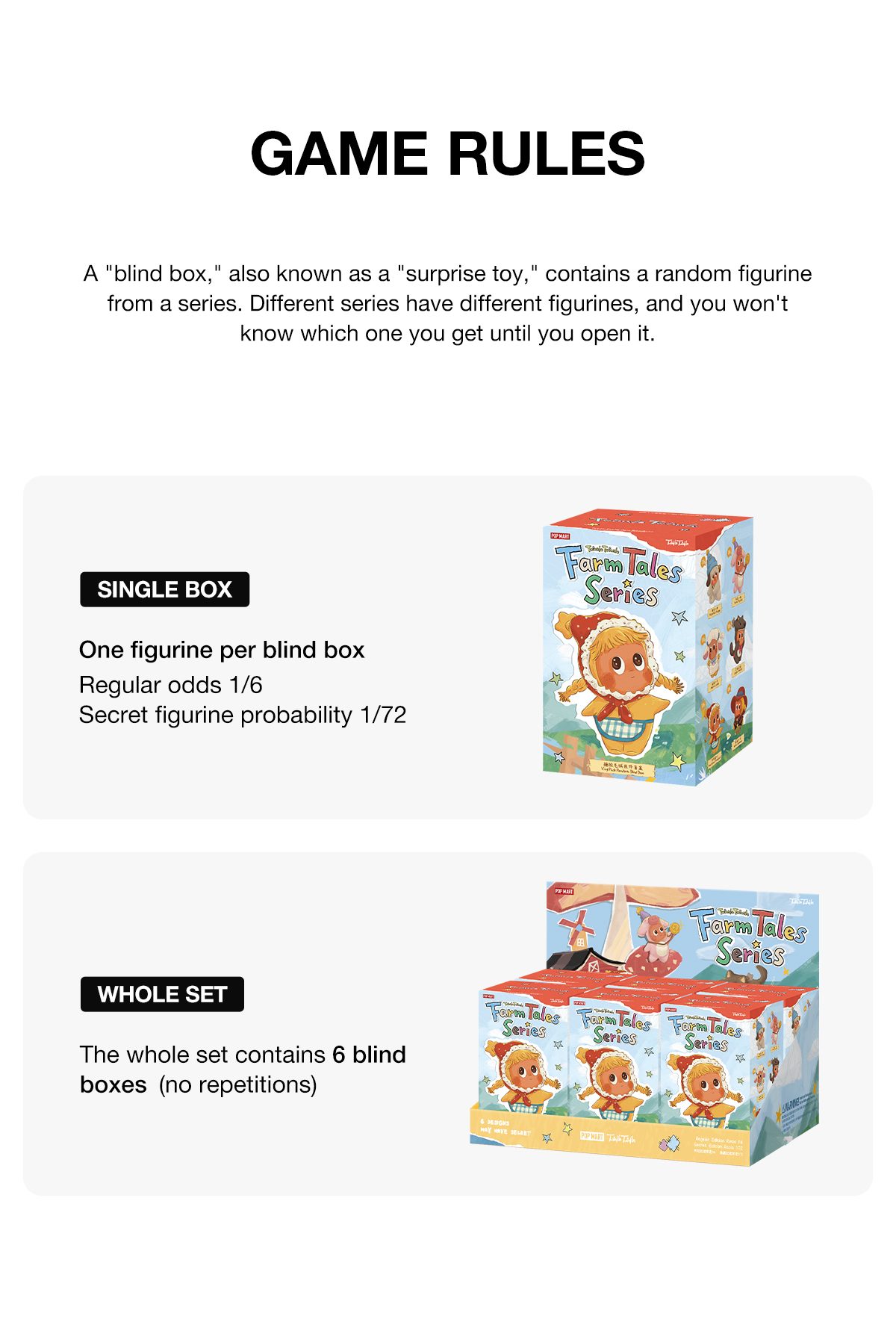 Twinkle Twinkle Farm Tales Series-Vinyl Plush Pendant Blind Box – details