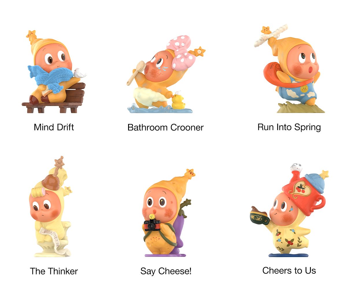 Twinkle Twinkle Live the Ordinary Series Figures – details