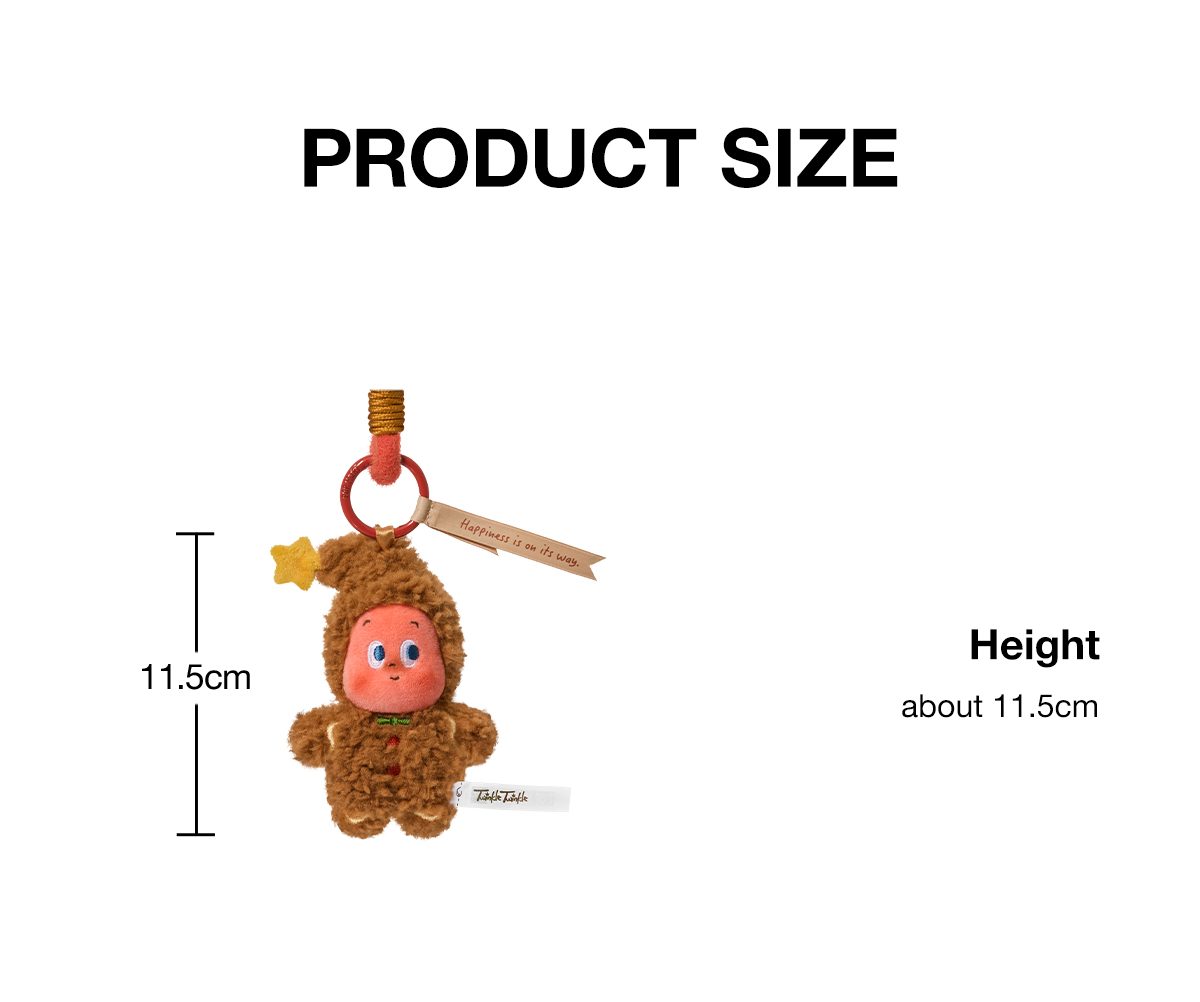 Twinkle Twinkle Savor the Moment Series-Fresh-Baked Mini Cookies Plush Pendant Blind Box – details