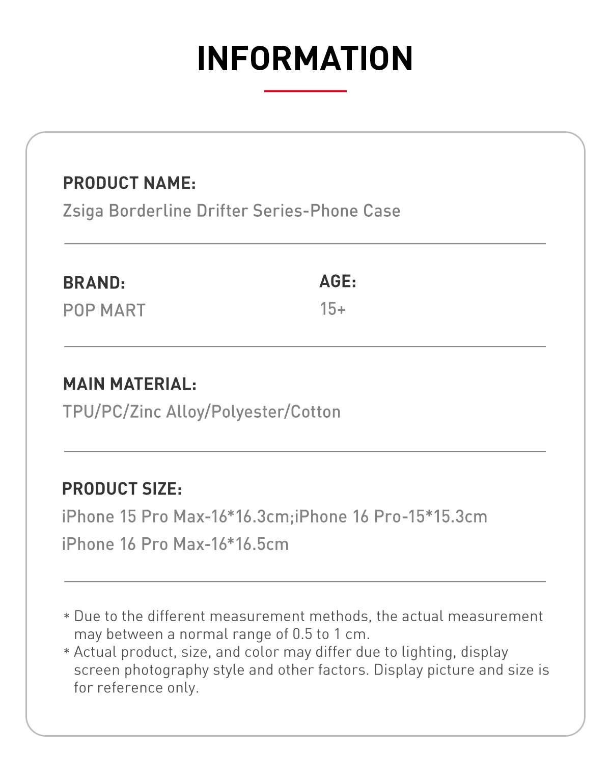 Zsiga Borderline Drifter Series-Phone Case – details