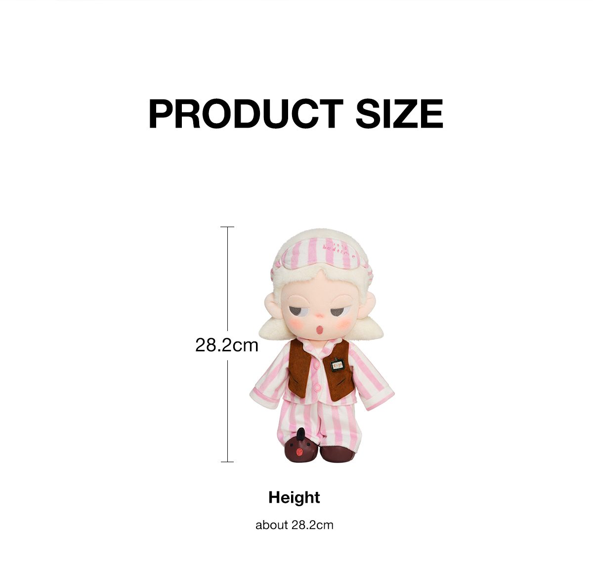 Zsiga Life is a Show Series - Soft-Face Plush Doll – details