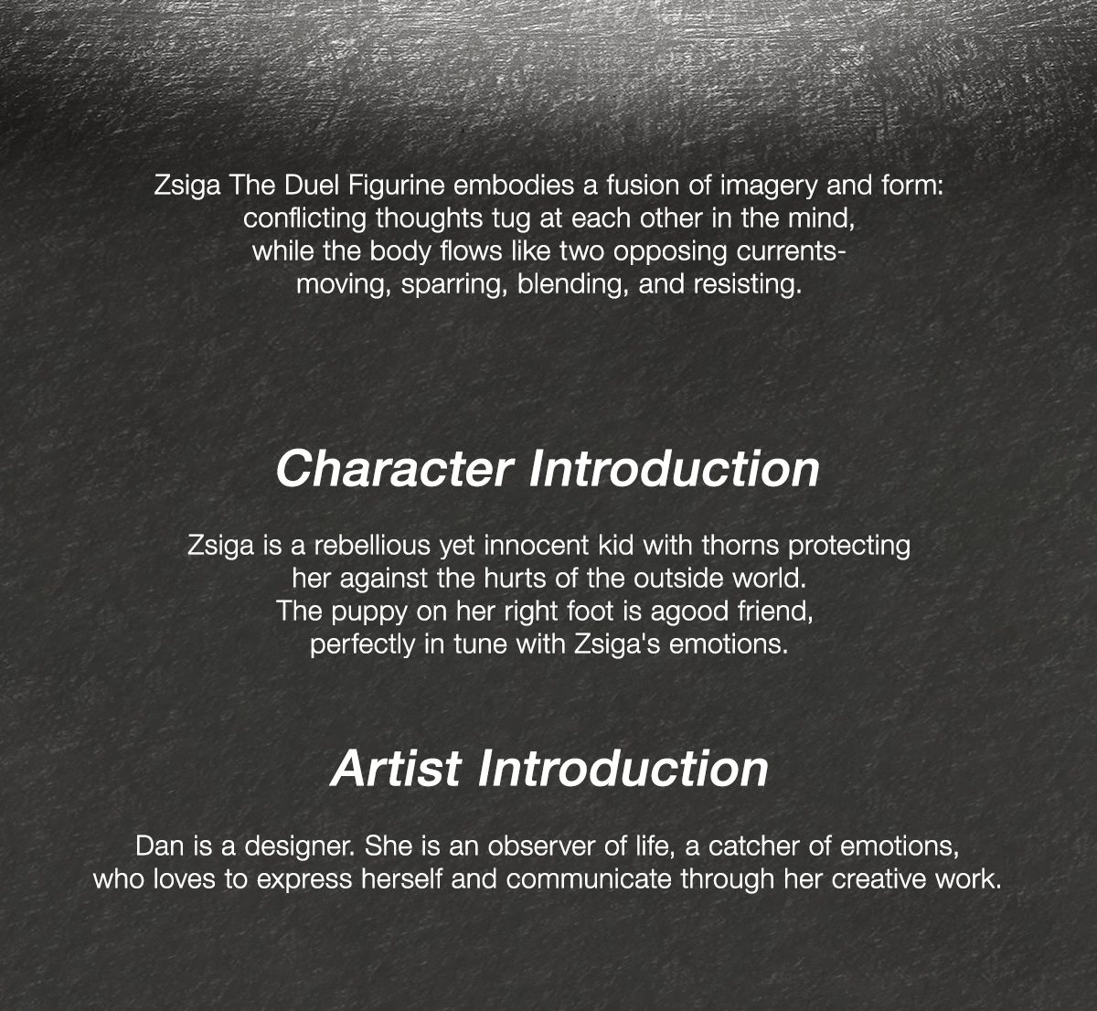 Zsiga The Duel Figurine – details
