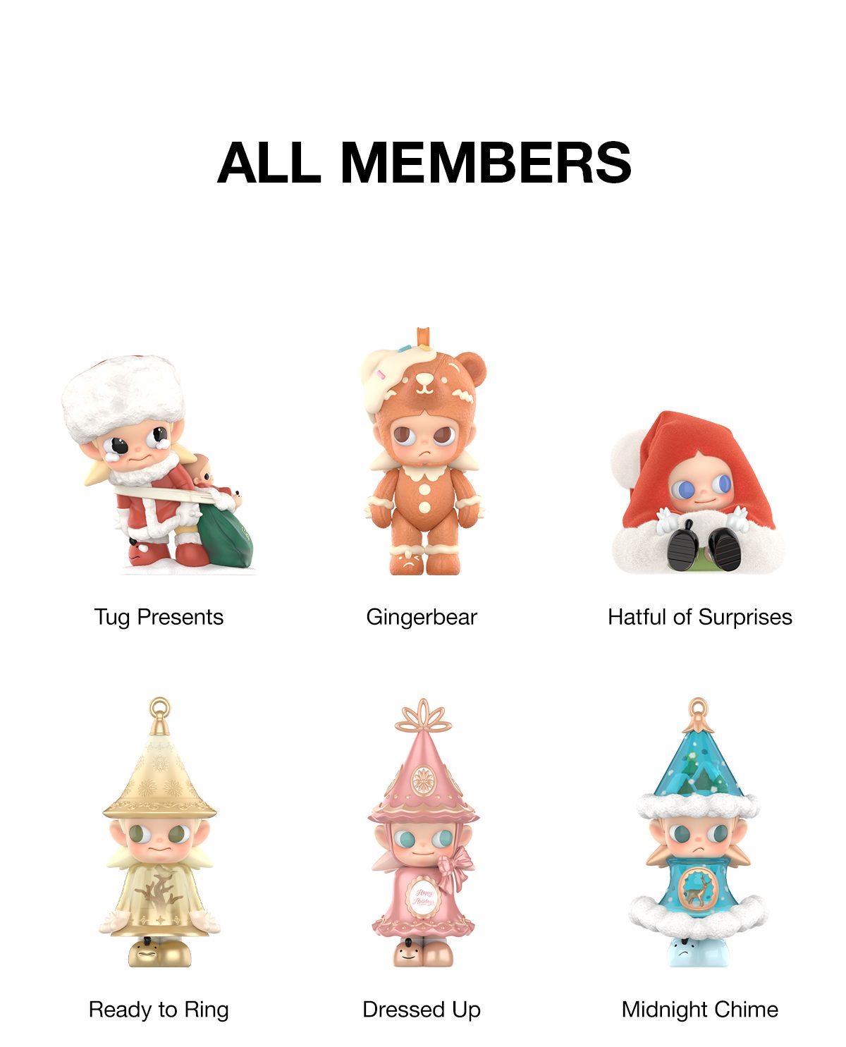 Zsiga The Winter of Gifts Series Figures – details