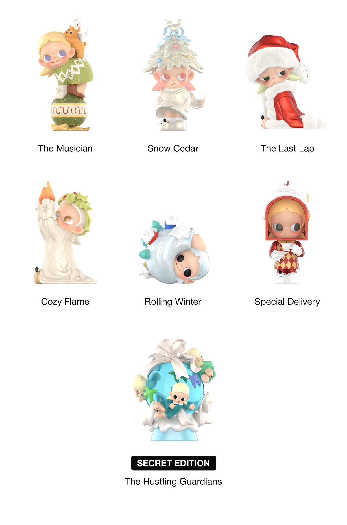Zsiga The Winter of Gifts Series Figures – details