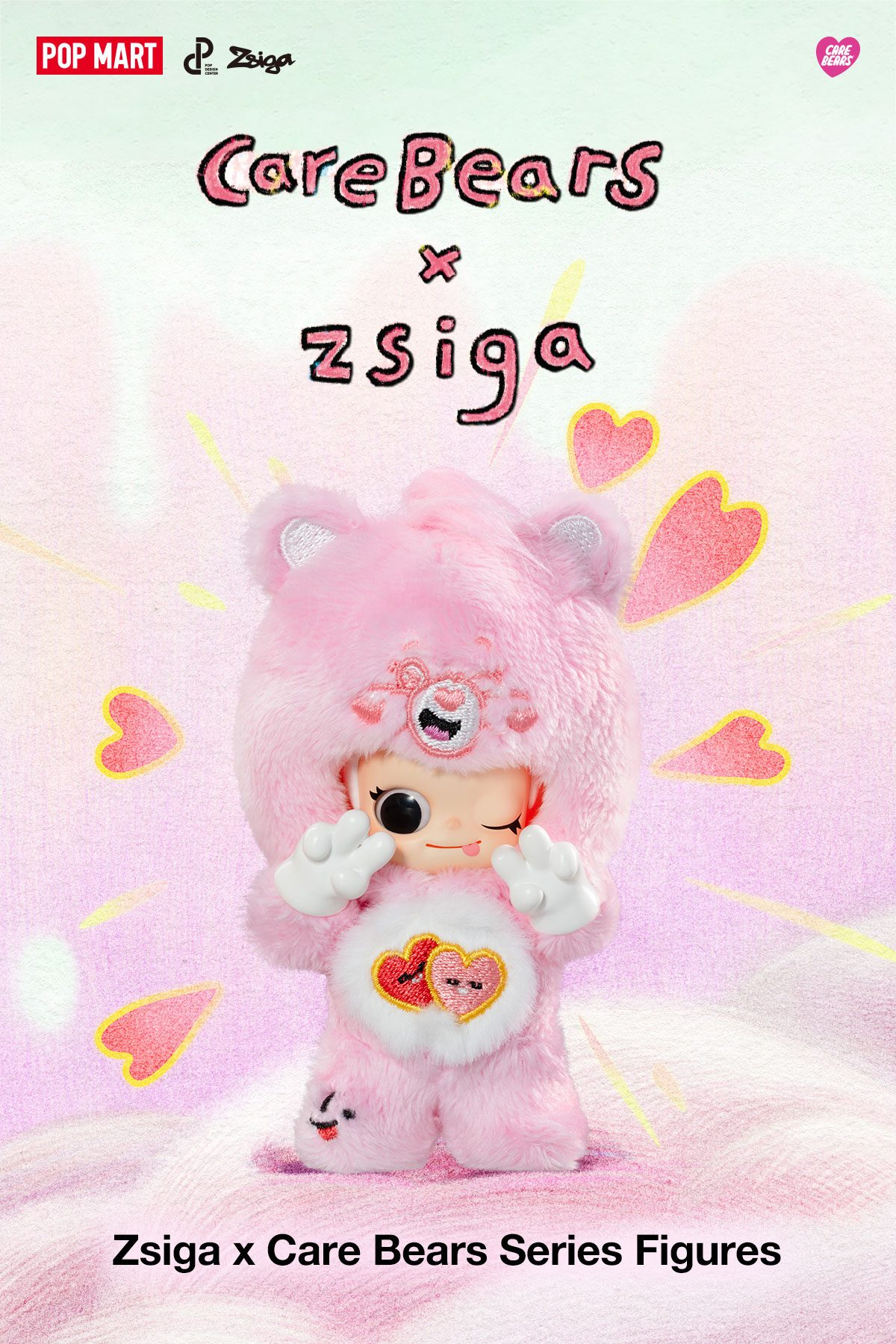 Zsiga × Care Bears Series Figures – details