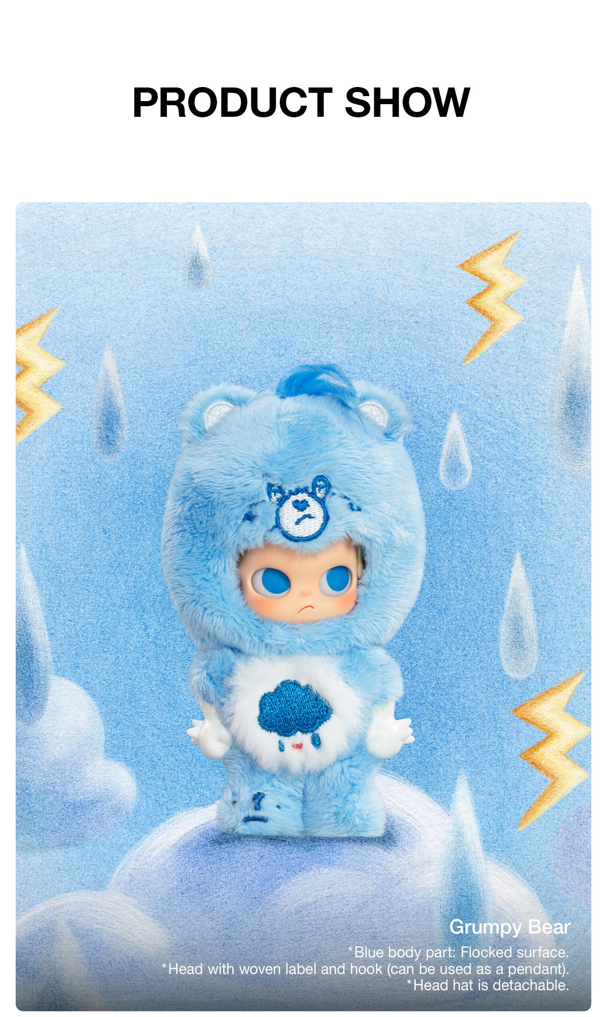 Zsiga × Care Bears Series Figures – details