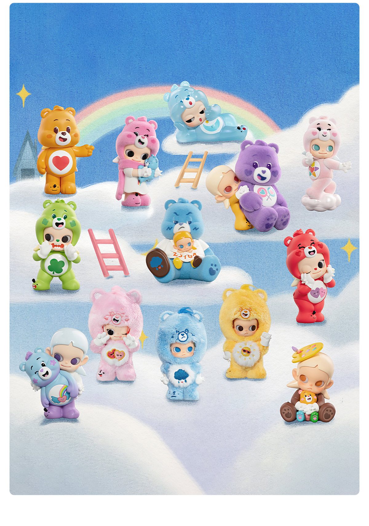 Zsiga × Care Bears Series Figures – details
